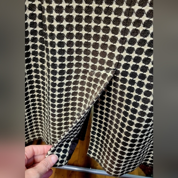 Ann Taylor 4P Black and Cream Lined Jacket Preowned 2000s - Picture 4 of 16